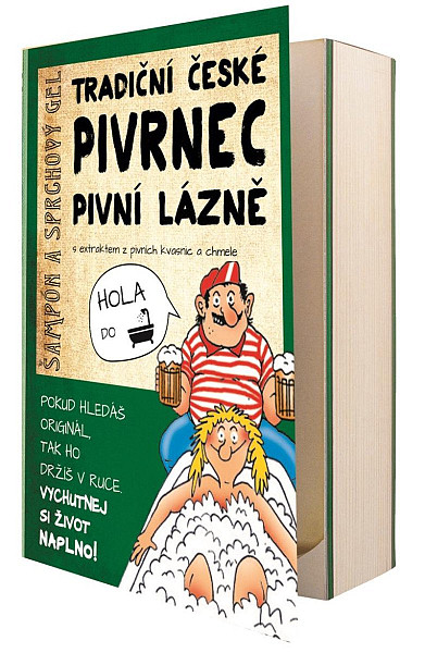 Kosmetická sada Pivrnec (sprchový gel, šampon)