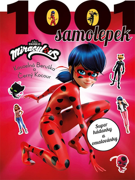 Kouzelná Beruška a Černý kocour - 1001 samolepek