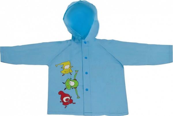 Dětská pláštěnka Kouzelná školka, modrá, 3-4 roky
