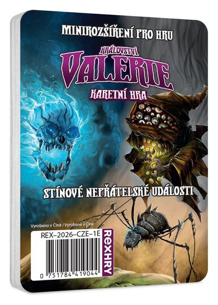 Království Valerie: Stínové nepřátelské události (minirozšíření)