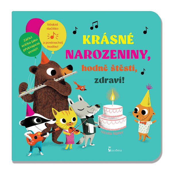 Krásné narozeniny, hodně štěstí, zdraví! - zvuková knížka