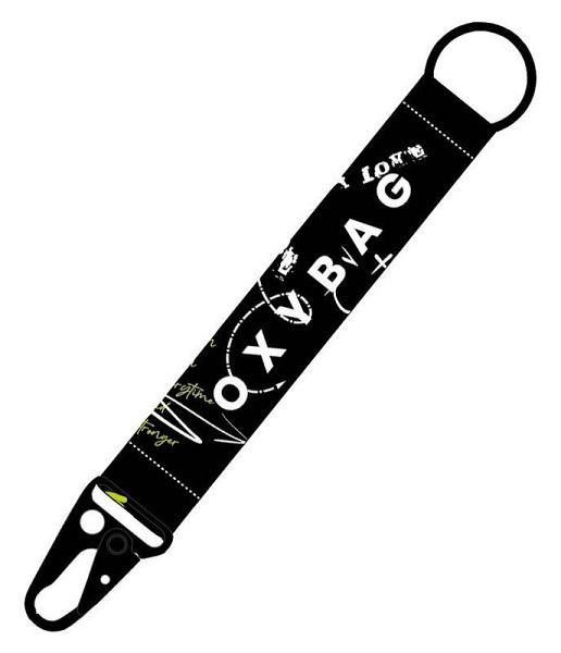 Krátká klíčenka s karabinkou Rebel
