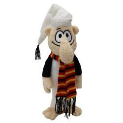 Křemílek plyšový se šálou - Bílý 46 cm