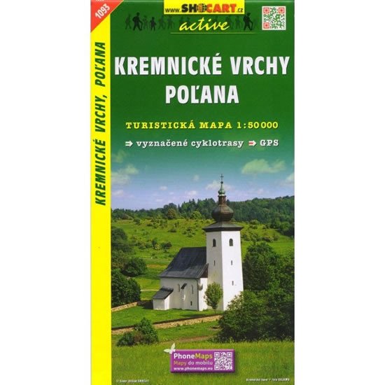 SC 1093 Kremnické vrchy, Poľana 1:50 000