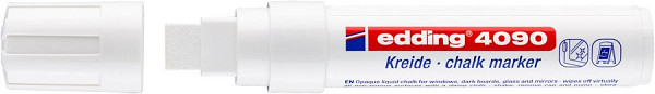 Křídový popisovač EDDING 4090 - bílý