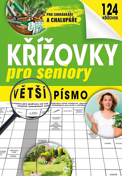 Křížovky pro seniory - Pro zahrádkáře a chalupáře