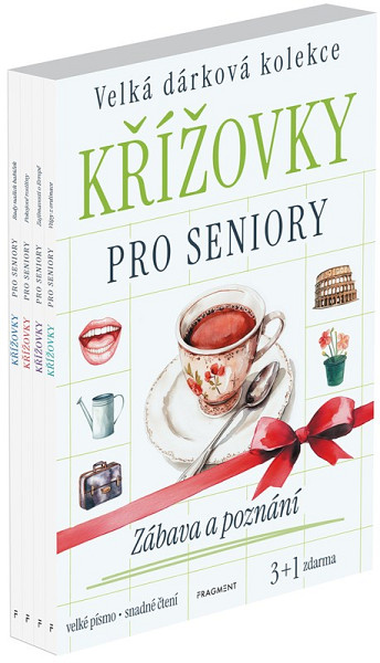 Křížovky pro seniory – Zábava a poznání (box)