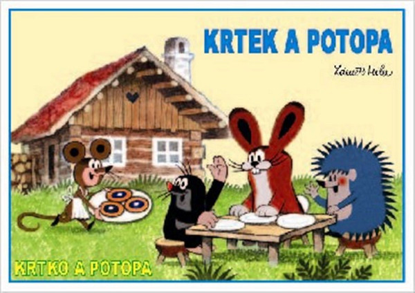 Krtek a potopa - Omalovánky A5