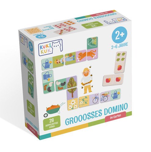 Kukikuk Grooosses Domino Im Garten