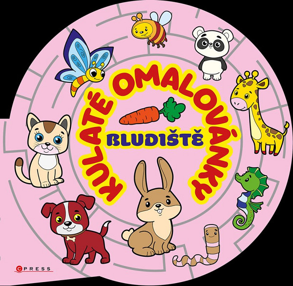 Kulaté omalovánky Bludiště