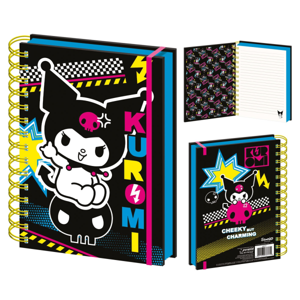 Kuromi Kroužkový blok A5