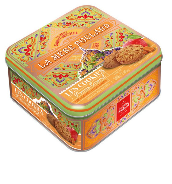 La Mére Poulard Mythique Apple caramel cookies plech 200g