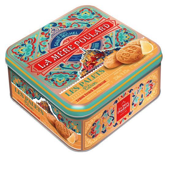 La Mére Poulard Mythique Lemon French shortbread plech 250g
