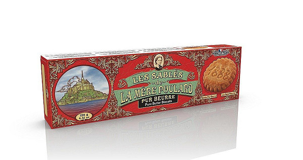La Mére Poulard Pure butter biscuit papír 125g