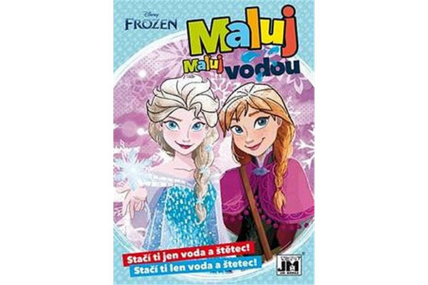 Ledové království - Maluj vodou