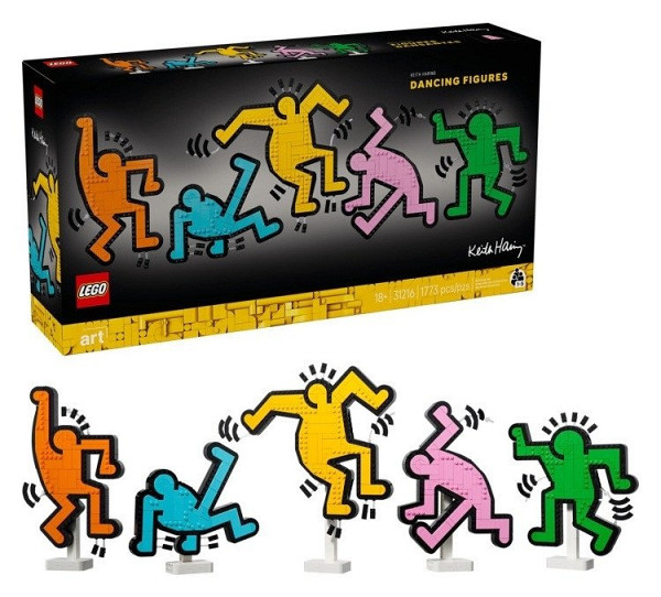 LEGO® Art 31216 Keith Haring – Tančící postavy