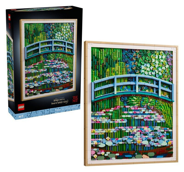 LEGO® Art 31220 Claude Monet – Most nad jezírkem s lekníny