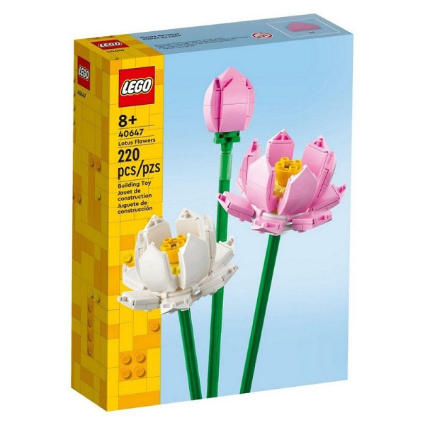 LEGO® Botanicals 40647 Lotosové květy