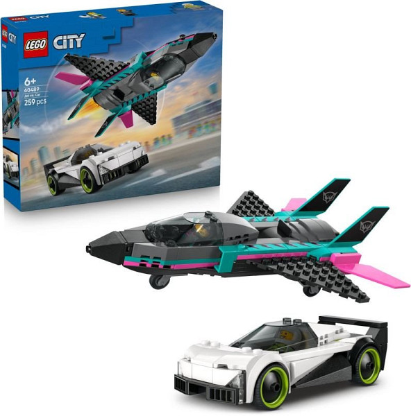 LEGO® City 60489 Tryskáč vs. auto