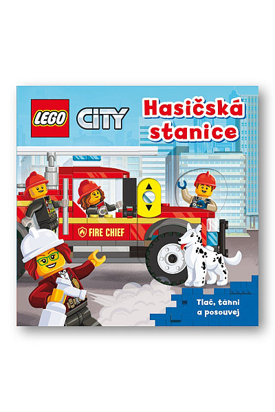 LEGO CITY Hasičská stanice - Tlač, táhni a posouvej