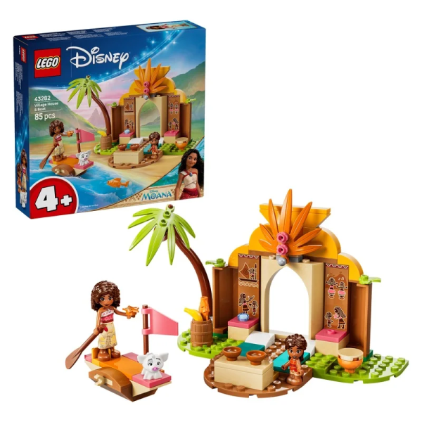 LEGO® - Disney 43282 Vesnický dům a loďka