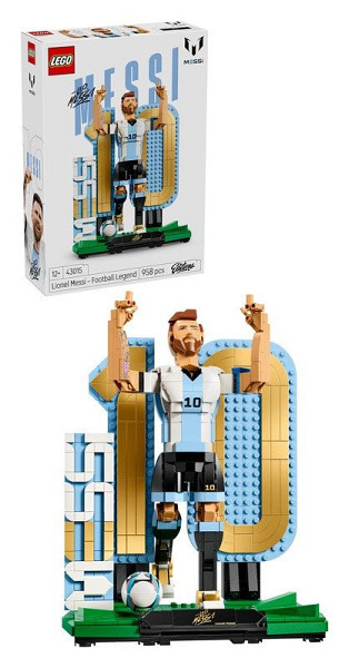 LEGO® Editions 43015 Lionel Messi – Fotbalová legenda