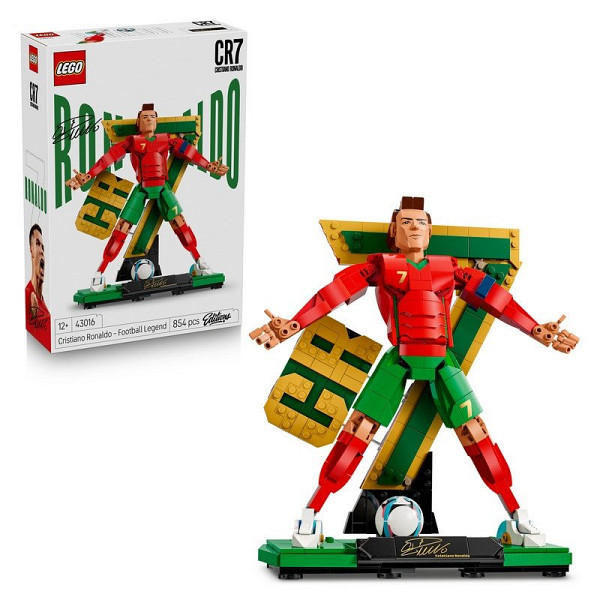LEGO® Editions 43016 Cristiano Ronaldo – Fotbalová legenda
