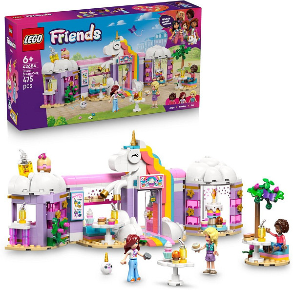 LEGO® Friends 42684 Snová kavárna s jednorožcem