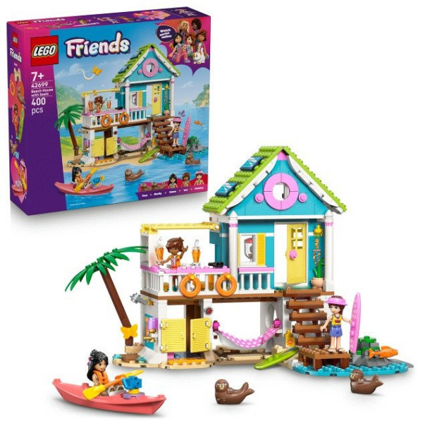 LEGO® Friends 42699 Plážový dům s tuleni