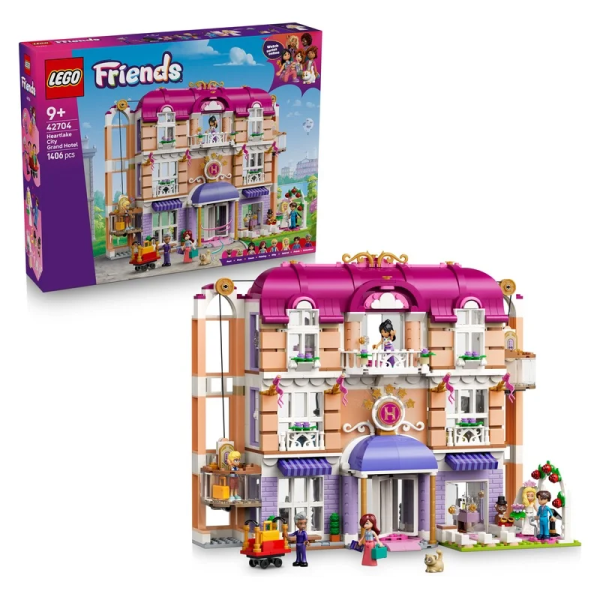 LEGO® Friends 42704 Grand Hotel v městečku Heartlake