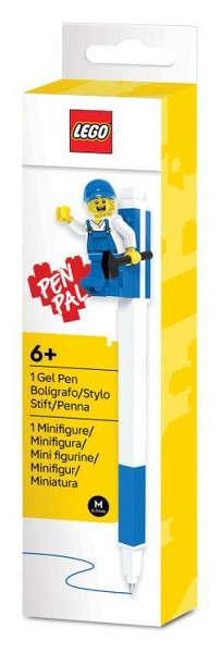 LEGO® Gelové pero s minifigurkou, modré