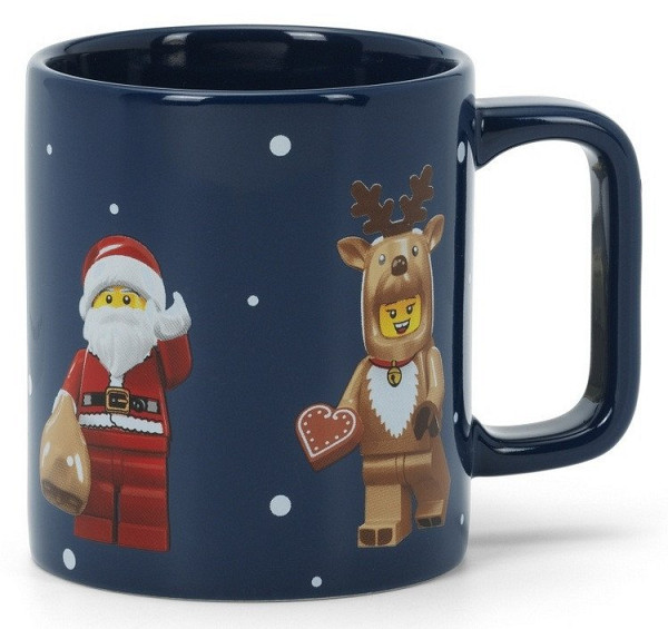 LEGO hrnek 300 ml - vánoční minifigurky