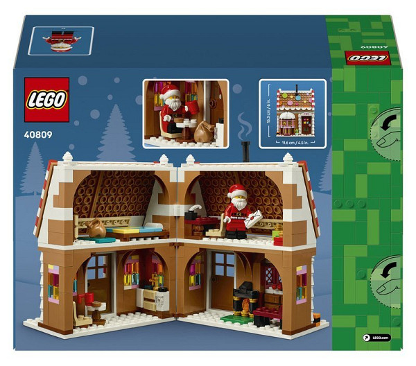 LEGO® Iconic 40809 Vánoční perníková chaloupka