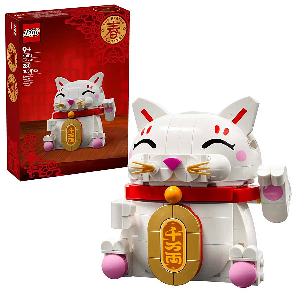 LEGO® Iconic 40813 Kočka pro štěstí