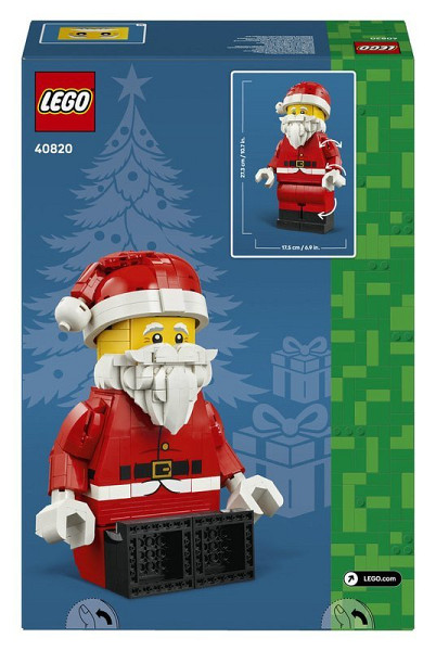 LEGO® Iconic 40820 Zvětšená minifigurka Santy
