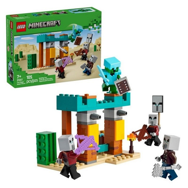 LEGO® Minecraft® 21267 Pouštní hlídka zákeřníků