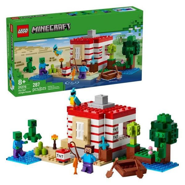 LEGO® Minecraft® 21275 TNT dům v džungli