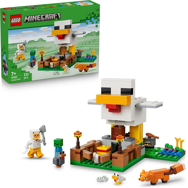 LEGO® Minecraft® 21585 Slepičí farma