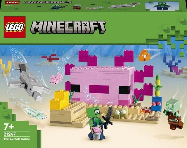 LEGO Minecraft - Domek axolotlů