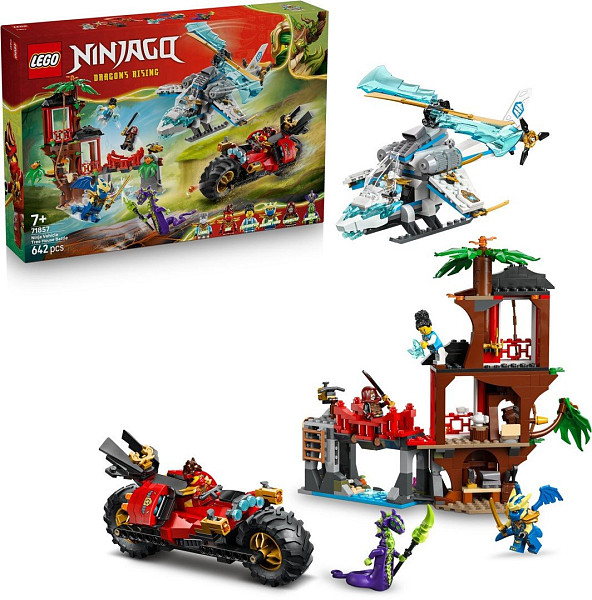 LEGO® NINJAGO® 71857 Souboj nindža vozidel a domek na stromě