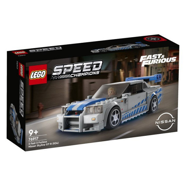 LEGO® Speed Champions 76917 2 Fast 2 Furious Nissan Skyline GT-R (R34)