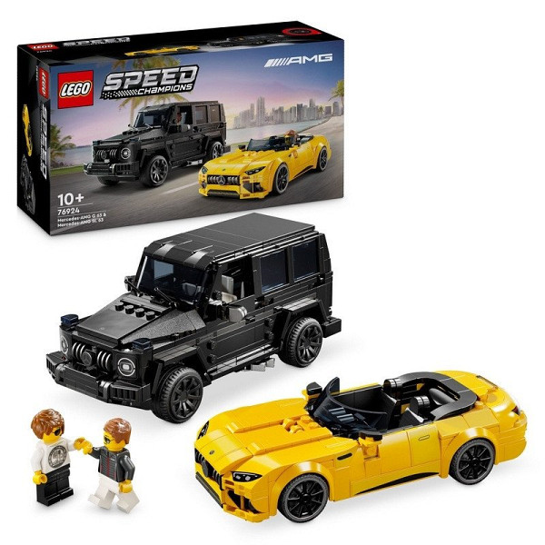 LEGO® Speed Champions 76924 Mercedes-AMG G 63 a Mercedes-AMG SL 63