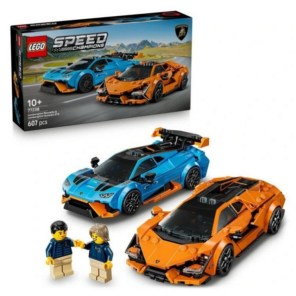 LEGO® Speed Champions 77238 Lamborghini Revuelto a Huracán STO