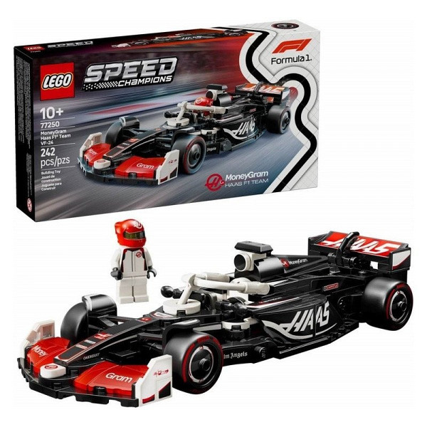 LEGO® Speed Champions 77250 Závodní auto MoneyGram Haas F1® Team VF-24