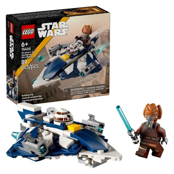 LEGO® Star Wars™ 75400 Plo Koon a jeho jediská mikrostíhačka