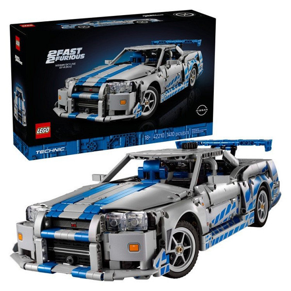 LEGO® Technic 42210 2 Fast 2 Furious Auto Nissan Skyline GT-R (R34)