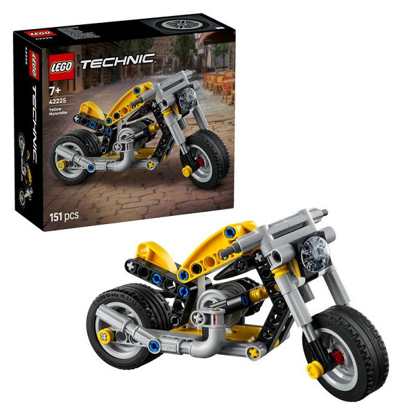 LEGO® Technic 42225 Žlutá motorka