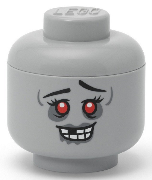 LEGO úložná hlava (mini) - zombie