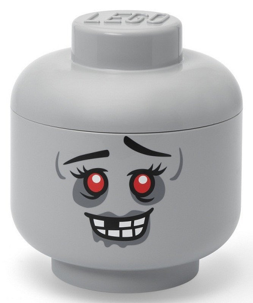 LEGO úložná hlava (velikost L) - zombie