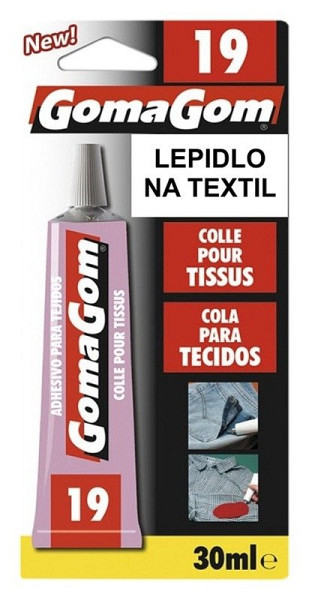 Lepidlo 19 na textil